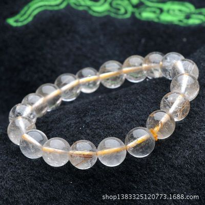 純天然彩發(fā)晶手鏈 編號(hào)y113y41 - 產(chǎn)品詳情與購(gòu)買指南